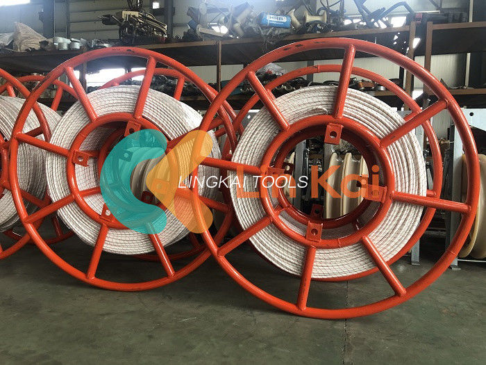 12 Strands Nylon Rope For Pulling Conductors Or OPGW On Hot ...