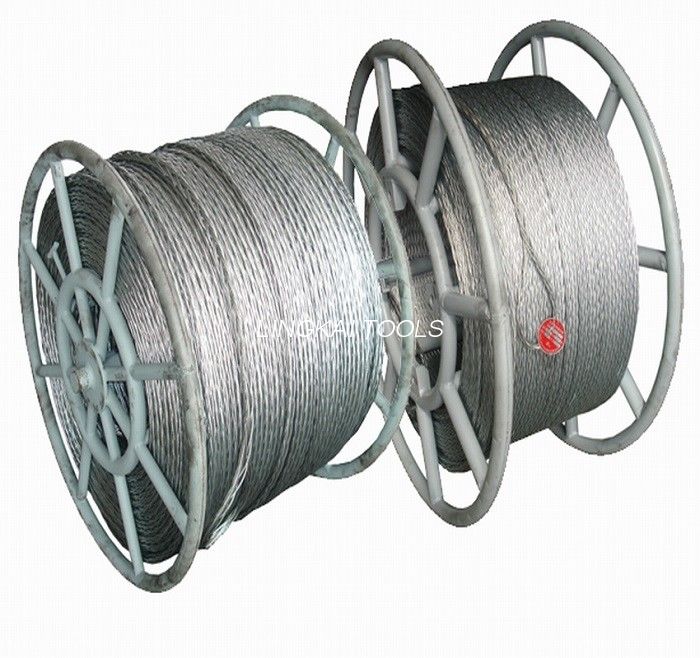 16mm Anti Twisting Steel Wire Rope For Two Bundled Conductors Stringing ...