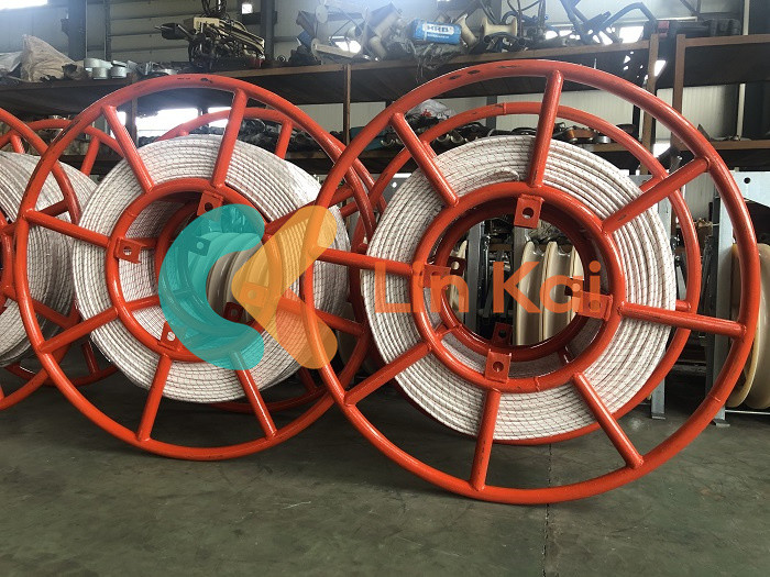12 Strands Nylon Rope For Pulling Conductors Or OPGW On Hot ...