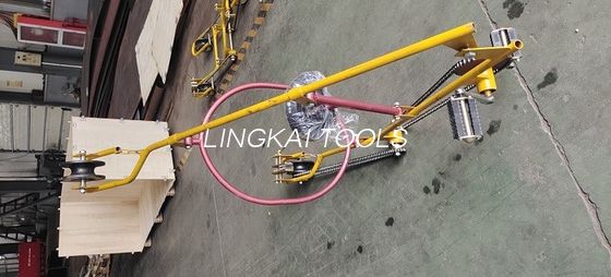 Electric Inspection Overhead Line Cart For Single Conductor Inspection Trolley Transmission Tools