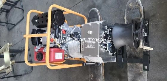 Diesel Engine Motorised Winch For Transmission Line Tower Erection