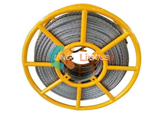 22mm Anti Twisting Pilot Wire Rope For Stringing Four Conductors On Transmission Line