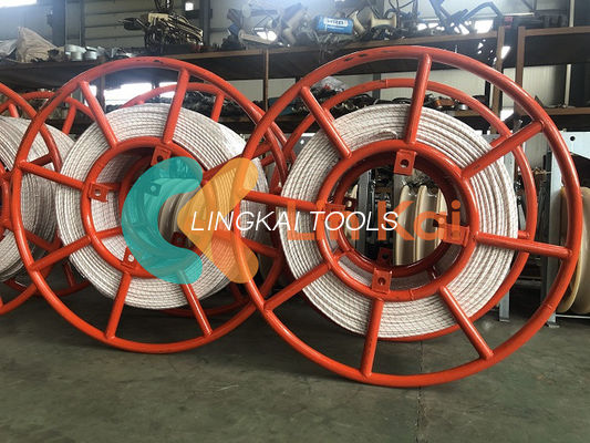 12 Strands Nylon Rope For Pulling Conductors Or OPGW On Hot Transmission Line