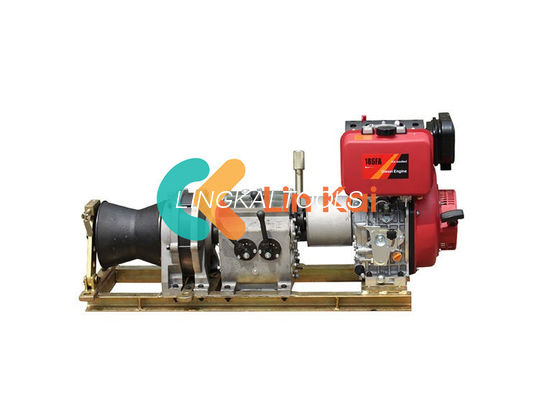 Precision 3 Ton Diesel Engine Powered Winch Offers 12 RPM Rotational Speed