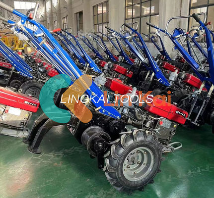 2000 RPM Single Drum Cable Pulling Hand Tractor With Four Speed Gearbox