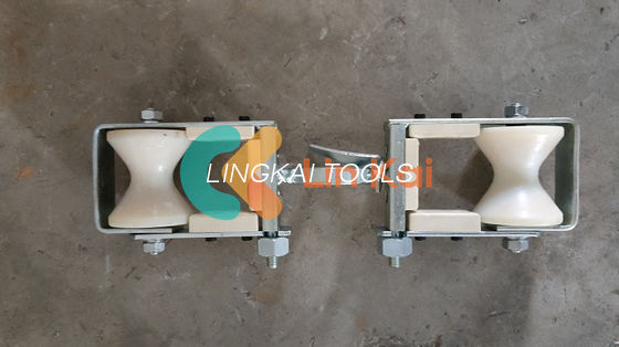 Live Line Double Sheave Support Roller SH2 OPGW Stringing Pulleys