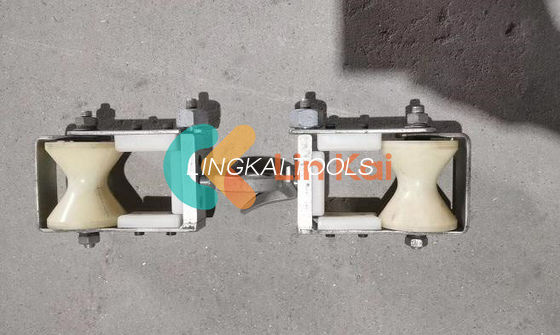 2KN Double Pulley Replace Roller For OPGW Stringing Operations Long Service Life