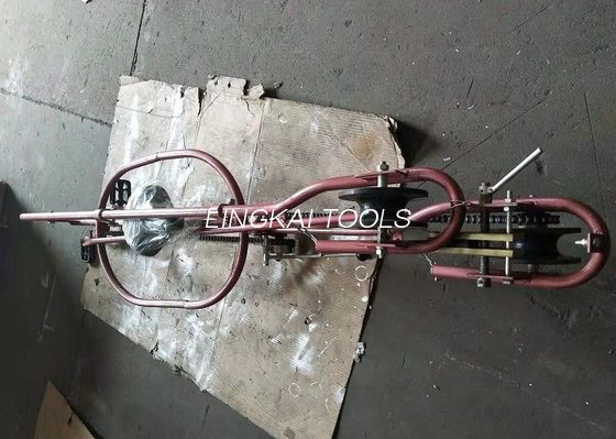 Bicycle Type Transmission Line Stringing Tools Single Line Trolley For Inspecting