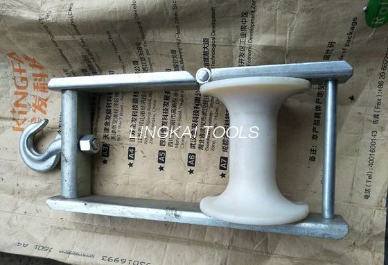 Aerial Cable Transmission Stringing Blocks Wire Pulling Rollers