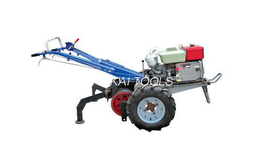 Double Drum Walking 15HP Winch Tractor Machine