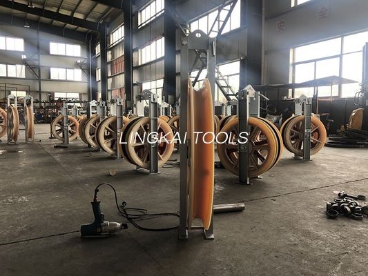 20 40 60kN Transmission Line Overhead Wire Stringing Blocks OD660mm