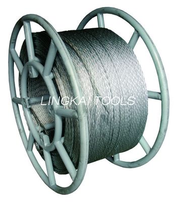 13mm Anti Twisting Braided Steel Wire Rope For Single Conductor Stringing