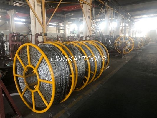 20mm Anti Twisting Steel Wire Rope For Three Bundled Conductors Stringing Transmission Line
