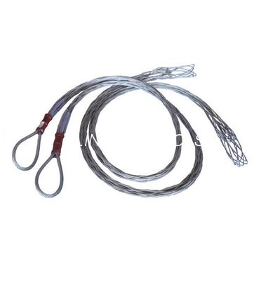 Power Line Construction Tools One Head Type Wire Rope Temporary Mesh Sock Joints