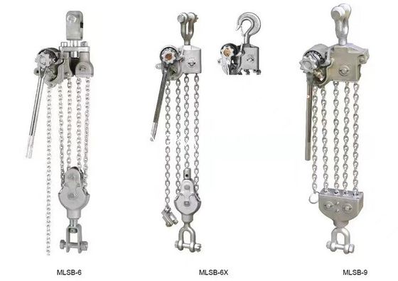 Aluminium Alloy Lifting Electric Chain Hoist Manual Handle