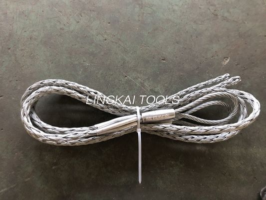 Power Line Construction Wire Rope Cable Sleeve Connector OPGW ADSS Mesh Sock Joints