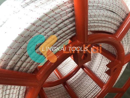 Overhead Line Earthing Rope Braided UHMWPE Rope For Stringing Overhead Transmission Line