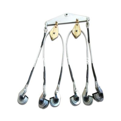 High Strength Transmission Line Stringing Tools Three Bundled Conductor ...