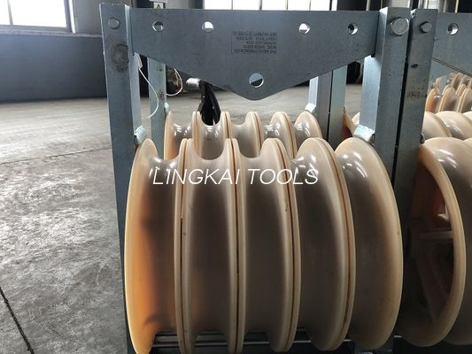 508mm Large Diameter Stringing Block Nylon Sheave Lifting Cable Pulley ...